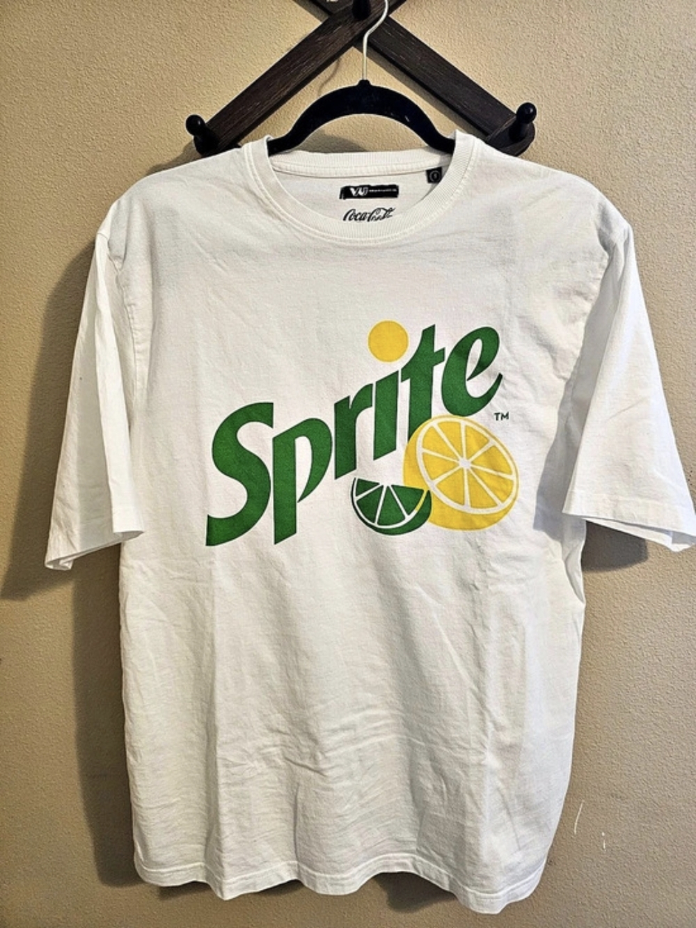 Coca-Cola "Sprite"Graphic T-Shirt White Small